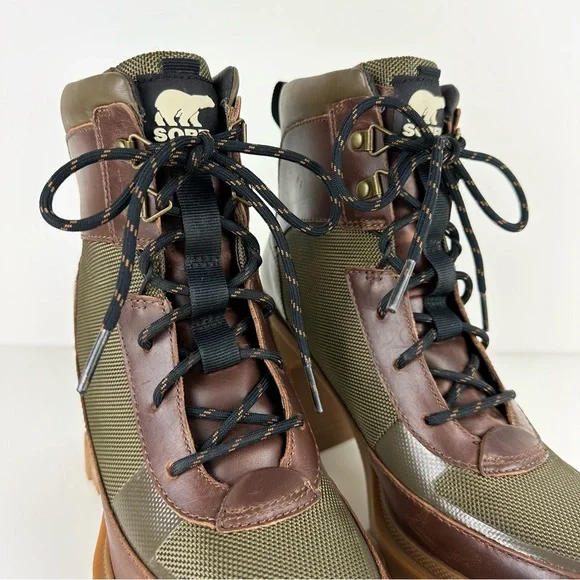 SOREL Brex Heel Lace-Up Waterproof Bootie Tan Size 8.5 - Picture 7 of 16